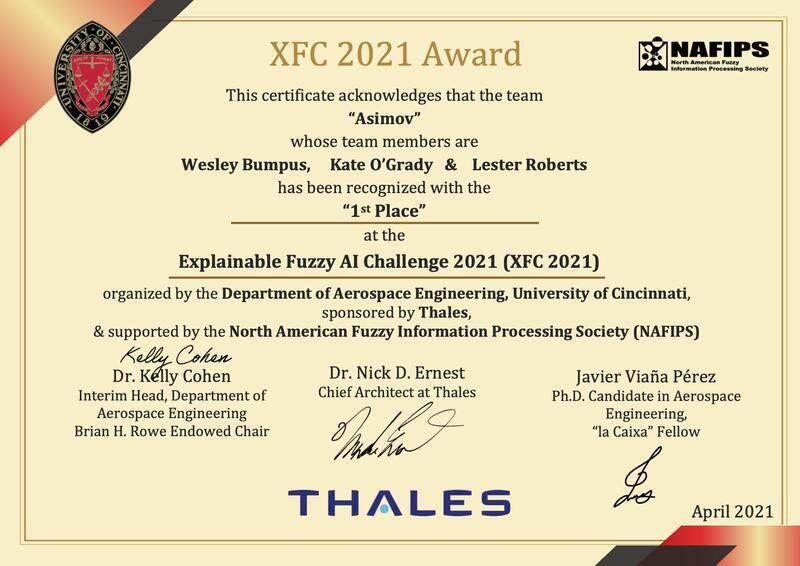 UC Fuzzy Logic Competition